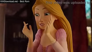 Rapunzel in the tower sucks a prince off