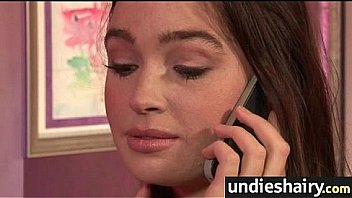 Hottie has a hairy twat 24