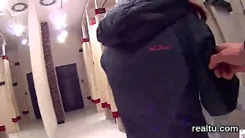 Attractive czech girl gets teased in the mall and nailed in pov