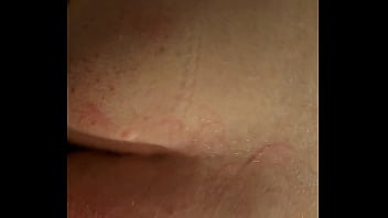 Fucking with a handcuff buttplug