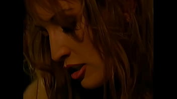 3 lesbians play backstage in a strip club