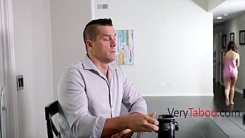 Stepdaughter comes out wearing slutty dress to provoke