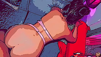 Intense halloween fuck with a very hot clown hentai animation miriam prado