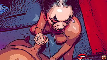 Intense halloween fuck with a very hot clown hentai animation miriam prado