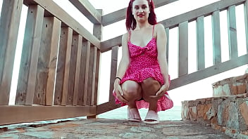 Ariel ortiz walks through a cove gets very horny and begins to masturbate publicly in the street Ariel ortiz walks through a cove gets very horny and begins to masturbate publicly in the street