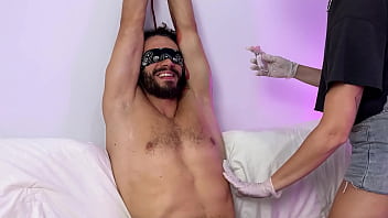 My hot best friend tied me up and tickled me