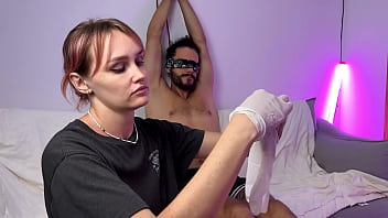 My hot best friend tied me up and tickled me