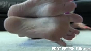 Foot licking and femdom foot humiliation