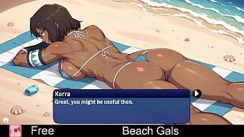 Beach Gals Free Game Itchio Visual Novel 2d Adult Ai Generated Anime Dating Sim Eroge Erotic Nsfw Romance Game thumbnail