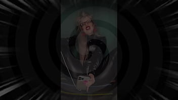 Sissy's secretsissy in panties at office