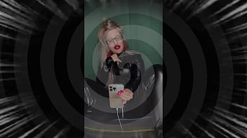 Sissy's secretsissy in panties at office