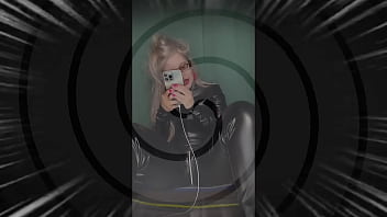 Sissy's secretsissy in panties at office