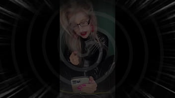 Sissy's secretsissy in panties at office