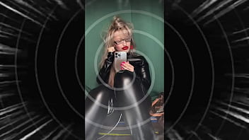 Sissy's secretsissy in panties at office