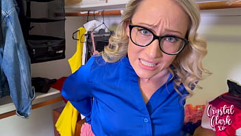 Helping my stepmom get dressed