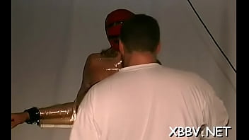 Prurient bombshell is using many marital device