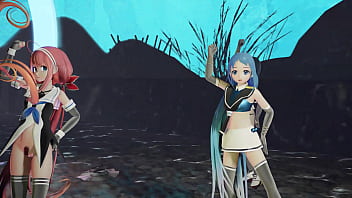 Kancolle girls naked show mmd by dianon