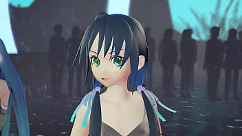 Kancolle girls naked show mmd by dianon