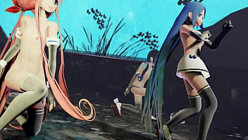 Kancolle girls naked show mmd by dianon