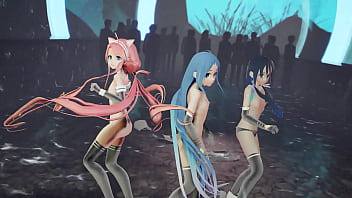 Kancolle girls naked show mmd by dianon