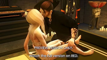 Hot woman fucks a mysterious stranger