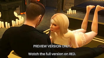 Hot woman fucks a mysterious stranger