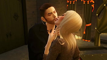 Hot woman fucks a mysterious stranger