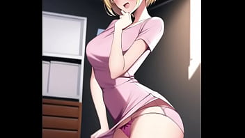 Office hottie behind the scenes anime