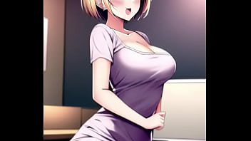 Office hottie behind the scenes anime