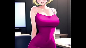Office hottie behind the scenes anime