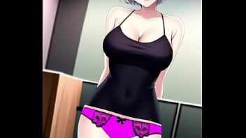 Office hottie behind the scenes anime