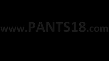 Puple stockings just for my sexy cock