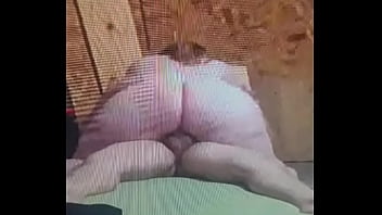 Hot bbw cums on her man's cock