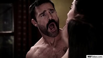 Angela white helps on karlee grey and her step dad