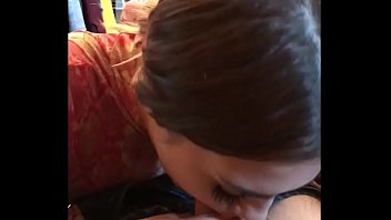 Teen sucks on young hung guy