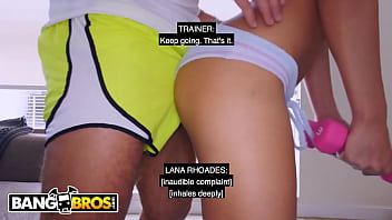 Bangbros great workout with lana rhoades and her personal trainer english captions Bangbros great workout with lana rhoades and her personal trainer english captions