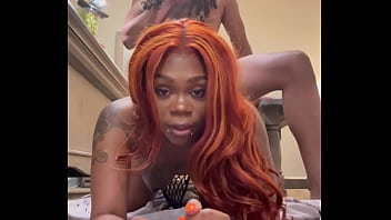 He like this ghetto pussy