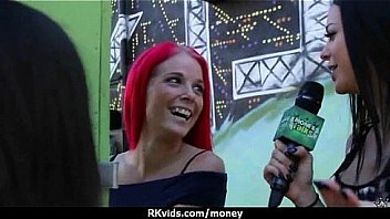 Sexy wild chick gets paid to fuck 7