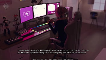 Reclaiming the lost #03 streamer teases her chat with her massive tits