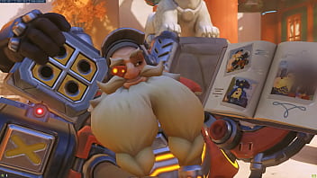 Midget has his way with tall french woman