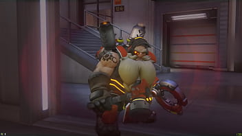 Midget has his way with tall french woman