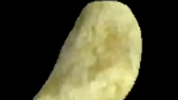 Spinning potato chip