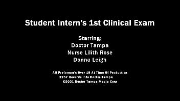 Dr tampa student interns 1st clinical exam donna leigh