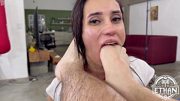 No mercy for oriana bolton in her porn debut extreme rough dry version