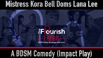 Mistress kora bell domination of gilf lana lee on flourish fetish
