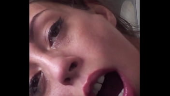 Candie cross bound tight and gagged wide one man two holes non stop fucking creampie incoming