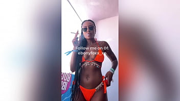 Leaked video of black model ebony foxx smoking Leaked video of black model ebony foxx smoking