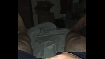 Over shorts masterbation