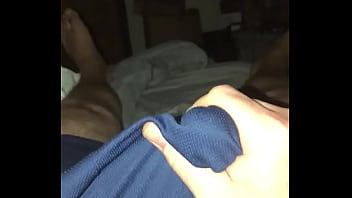 Over shorts masterbation