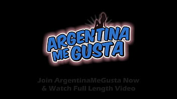 Cheeky shorts beautiful skinny babe with a longue tongue and round ass